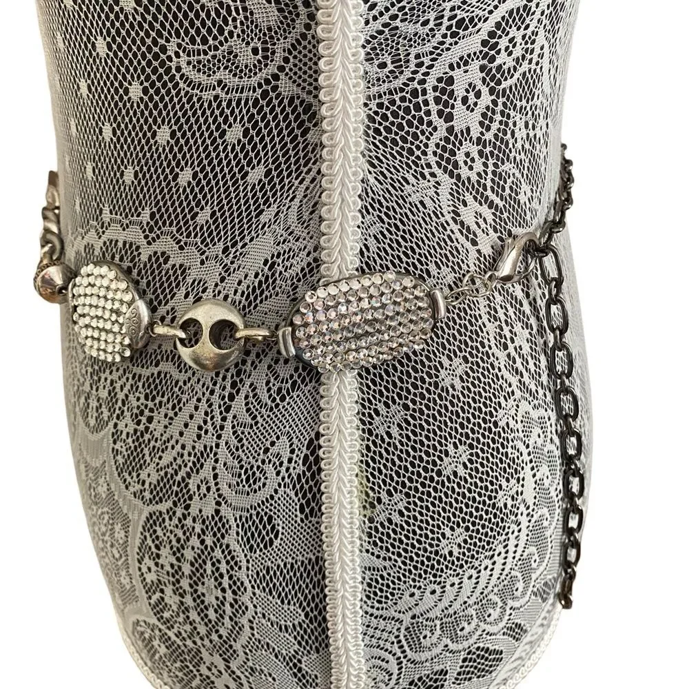 Rhinstone Chain Link Belt